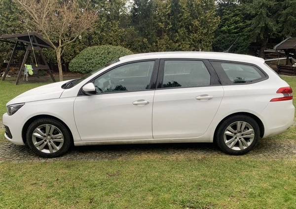 Peugeot 308 cena 38900 przebieg: 145000, rok produkcji 2018 z Drezdenko małe 254